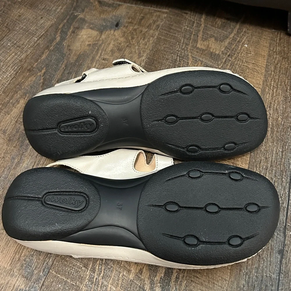 Wolky Wonen’s Liana‎ Three Strap Sandal (0315) Size 37 NEW Tan - Picture 4 of 6